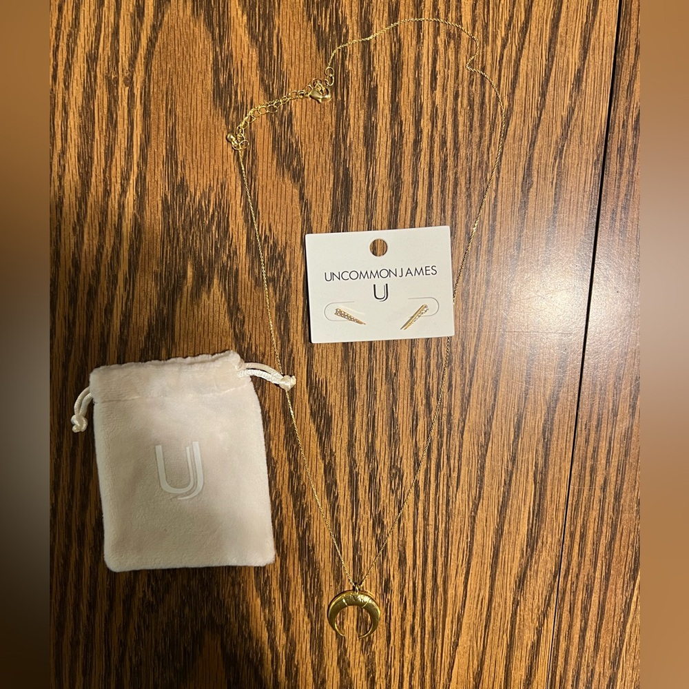 Uncommon James necklace and earrings